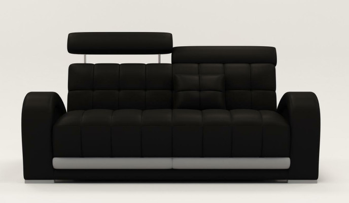 Design 3 Sitzer (ohne 2+1) Sofa Couch Polster XXL Big Couchen Sofas Leder