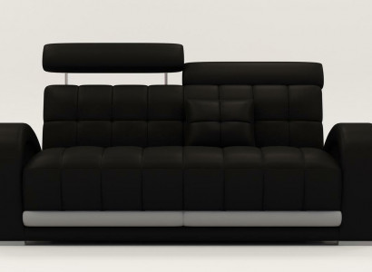 Design 3 Sitzer (ohne 2+1) Sofa Couch Polster XXL Big Couchen Sofas Leder