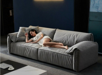 Design Sofa 4er Sitz Sofas Textil Design Sofa Möbel Sofa 4 Sitzer Couch Polster