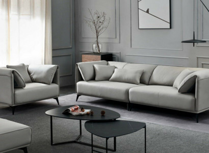 Wohnzimmer Sofas Couches Polsterung 4 Sitzer Grau Design Xxl Big Sofa