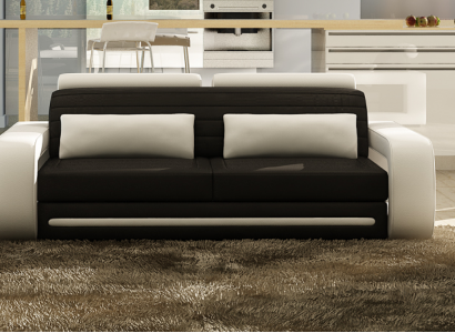 Ledersofa Couch Sofas Couchen 3 Sitzer Design Modern Sofa 3Sitzer Davos