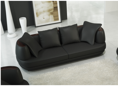 Designer Möbel Sofa Coch 3 Sitzer Polster Sofas Wohnzimmer Dekor Couchen