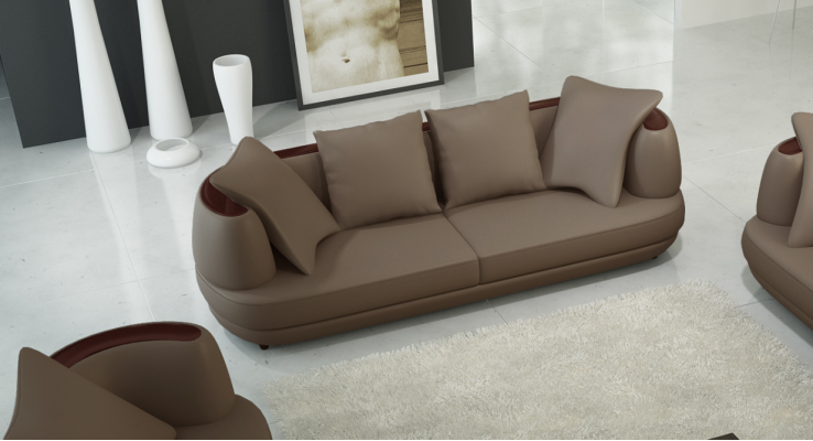 Designer Möbel Sofa Coch 3 Sitzer Polster Sofas Wohnzimmer Dekor Couchen
