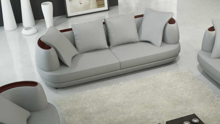 Designer Möbel Sofa Coch 3 Sitzer Polster Sofas Wohnzimmer Dekor Couchen