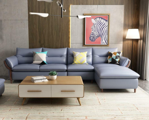 Möbel Wohnlandschaft Luxus Sofa Eck Garnitur Ecksofa L-form Polster Modern Relax