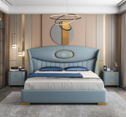 Italienische Designer Möbel Bett Doppel Schlazimmer 180x200cm Neu Betten