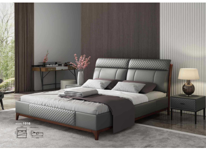 Bett Polster Design Luxus 180x200cm Doppel Hotel Betten Ehe Schlaf Zimmer Leder