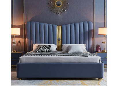 Bett Polster Design Luxus Hotel Betten 150/180cm Schlaf Zimmer Doppel