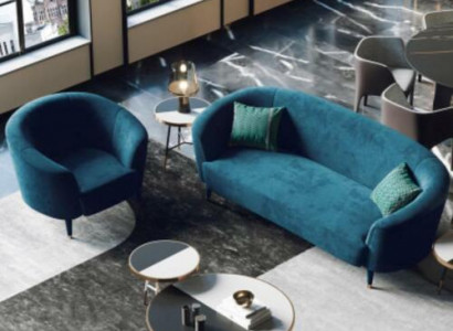 Samt 3 Sitzer Stoff Sofa Wohnlandschaft Relax Sitz Design Couch Lounge Sofas