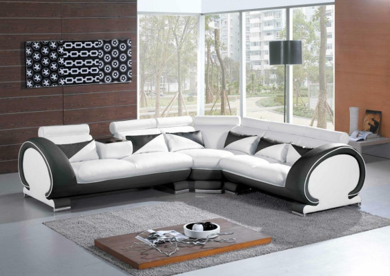 Moderne Ecksofa Couch Polster Sitz Eck Garnitur XXL Big Wohnlandschaft Ecke Neu