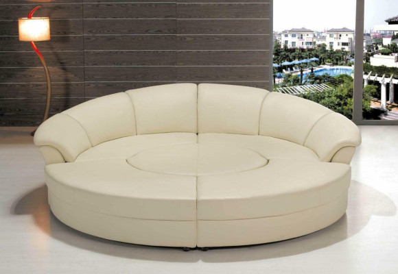 Runde xxl polster wohnlandschaft couch rund eck sofa ledersofa sitz eck garnitur