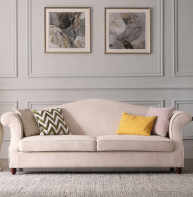 Couch 3 Sitzer Lounge Stoff Sofa Wohnlandschaft Relax Sitz Design Sofas Textil