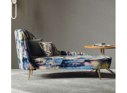 Chaiselounge Polster Textil Modern Relax Sitz Luxus Möbel Wohnlandschaft