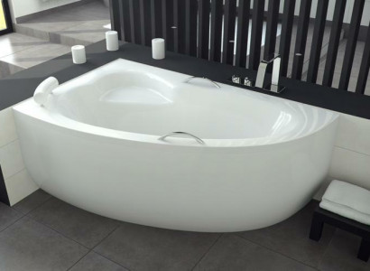 Badewanne XXL Eckwanne Eck 150*100 cm Acrylwanne Wanne Bad