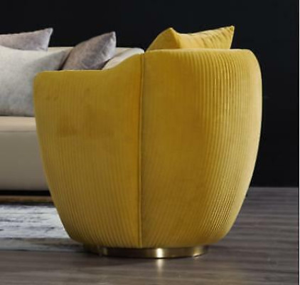 Modern Sessel Stoff Sofa Design Polster Sofas Sessel Fernseh 1 Sitzer