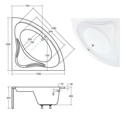 Badewanne Wanne Eck Design Eckbadewanne Schürze Ablauf Silikon