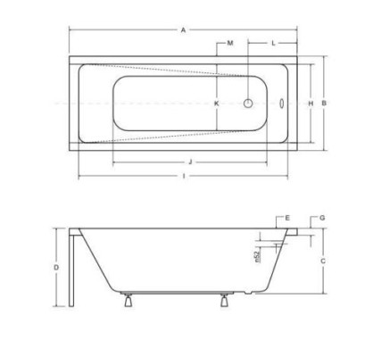 Rechteckige Badewanne Design Wanne Verkleidung Acrylwanne Wannen diverse Größen