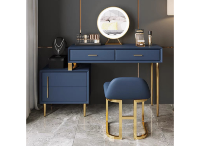 Schminktisch Spiegel Hocker Komplett Deko Set Kommode Schlafzimmer Neu