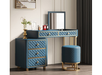 Konsolen Schminktisch Kosmetik Tisch Spiegel Kommode Tische FrisCHF 2tlg.