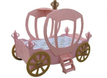 KINDERBETT Prinzessinen Bett Kutsche Neu JUGENDBETT AUTO BETT BETTEN CARRIAGE