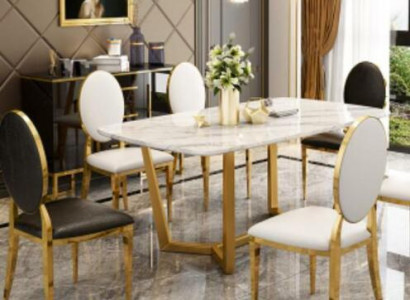 Design Esstisch Moderne Marmor Esszimmer Wohnzimmer Küche Tische Tisch