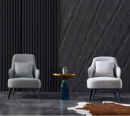 Wohnzimmer Lounge Club Relax Sofa Grau Design Möbel Esszimmer Sessel