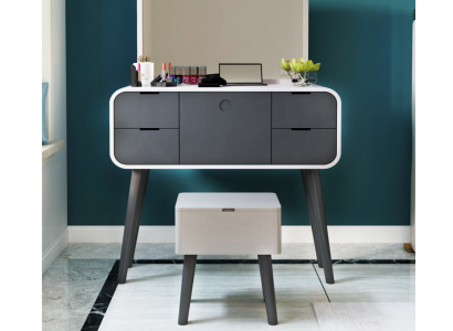 Konsolen Tisch Schminktisch Schmink Tische Konsole Schlaf Zimmer Sekretär Metall