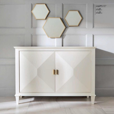 Schränke Kommode Kommoden Holz Luxus Sideboard Wohnzimmer Möbel Beige Schrank