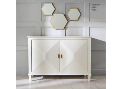 Schränke Kommode Kommoden Holz Luxus Sideboard Wohnzimmer Möbel Beige Schrank