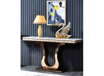 Designer Edelstahl Konsolentisch Tisch Konsole Konsolentische