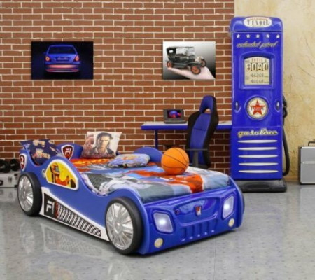 Autobett Bett Betten Sportwagen Jugendbett Sport Wagen Auto Schlafbett Lagerware