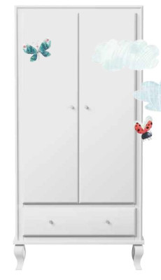 Kinderschrank Kleiderschrank Kinderzimmer Schranke Holz Kindermöbel Holz Modern