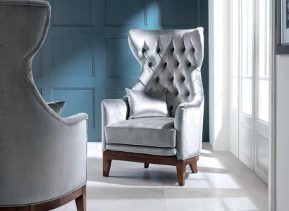 Luxus Ohrensessel Sessel Clubsessel Cocktailsessel Sitzer Sitz Wohnzimmer 