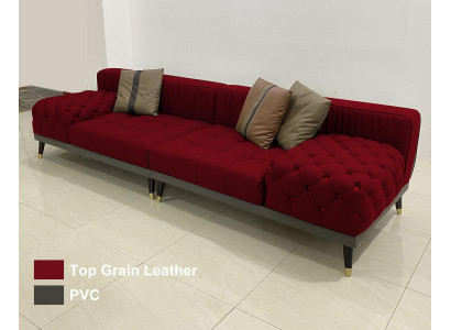 Chesterfield Big Sofa Luxus Möbel Couch Polster Sofas Sofa 4 Sitzer
