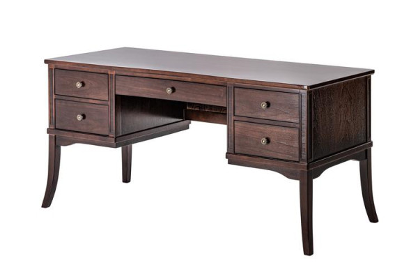 Schreibtisch Tisch Schreibtische Büro Chef Tische Einrichtung Möbel Echtes Holz