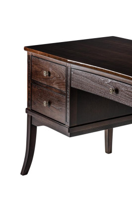 Schreibtisch Tisch Schreibtische Büro Chef Tische Einrichtung Möbel Echtes Holz