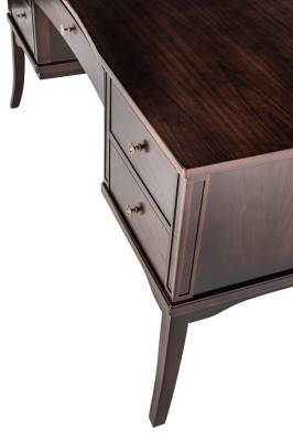 Schreibtisch Tisch Schreibtische Büro Chef Tische Einrichtung Möbel Echtes Holz