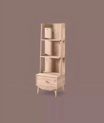 Regal Schrank Bücherregal Schränke Mehrzweck Möbel Braun 54x45x161