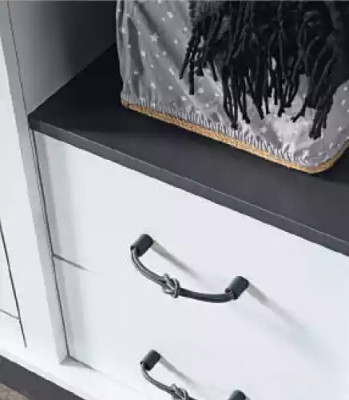 Kinderzimmer Schlafzimmer Komplettes Set Bett Schreibtisch Kleiderschrank 3tlg.