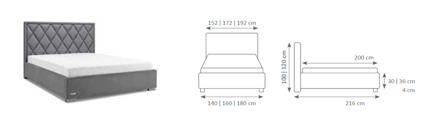Designer Bett Schlafzimmer Betten Textil Leder Hotel Luxus Polster Sitz Stoff