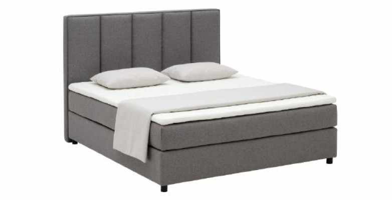 Continental Boxspring Bett Betten Polster Hoch Doppel Leder Textil Bett
