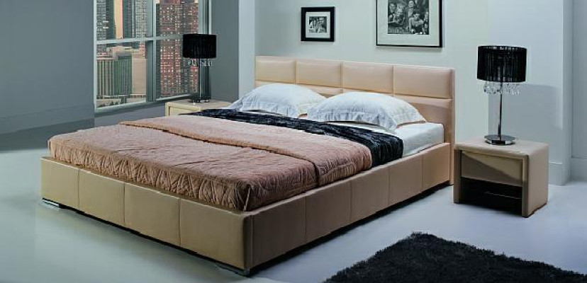 BETT DESIGNER POLSTERBETT EHEBETT DOPPELTBETT MINI-MAXI 2101