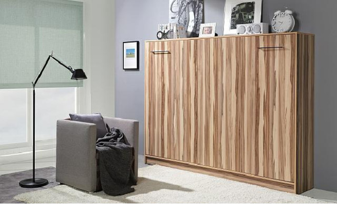 Bett Schrankbett Bettschrank Schrank Betten Kommoden Ausklappbares Bett Neu