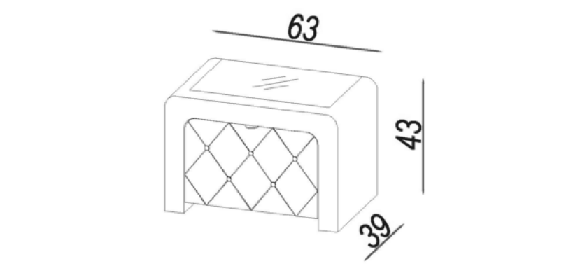 NACHTTISCH NACHTTISCHE NACHTKOMMODE BEISTELLTISCH FREIE FARBWAHL ROMA