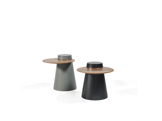 Set 2x Couchtische Kaffeetische Beistelltische Designer Runde Glastische