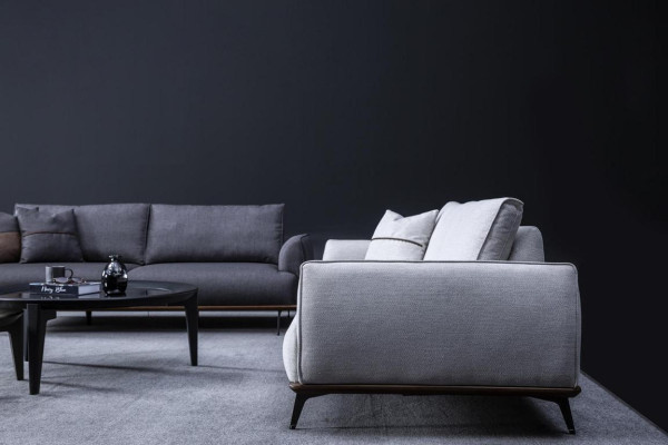 Luxus Designer Dreisitzer Textilmöbel Wohnzimmer Polstersofas Neu