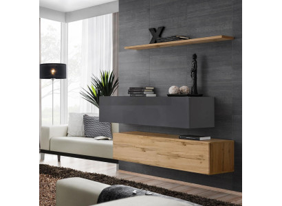 Modern Set Sideboard Einrichtung Design Wohnwand Wohnzimmer Luxus Garnitur 3tlg