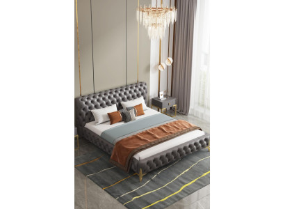 Chesterfield Bett Polster Design Luxus Doppel Hotel Betten Luxus Hotel Neu