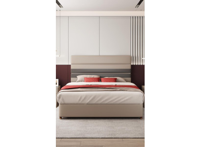 Bett Moderne Design Luxus Polster Betten Textil Stoffbetten Textil