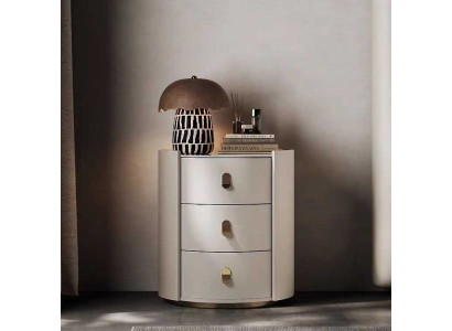 Nachttisch Kommode Beistell Tisch Nachtschrank 3 Schubladen Schlafzimmer